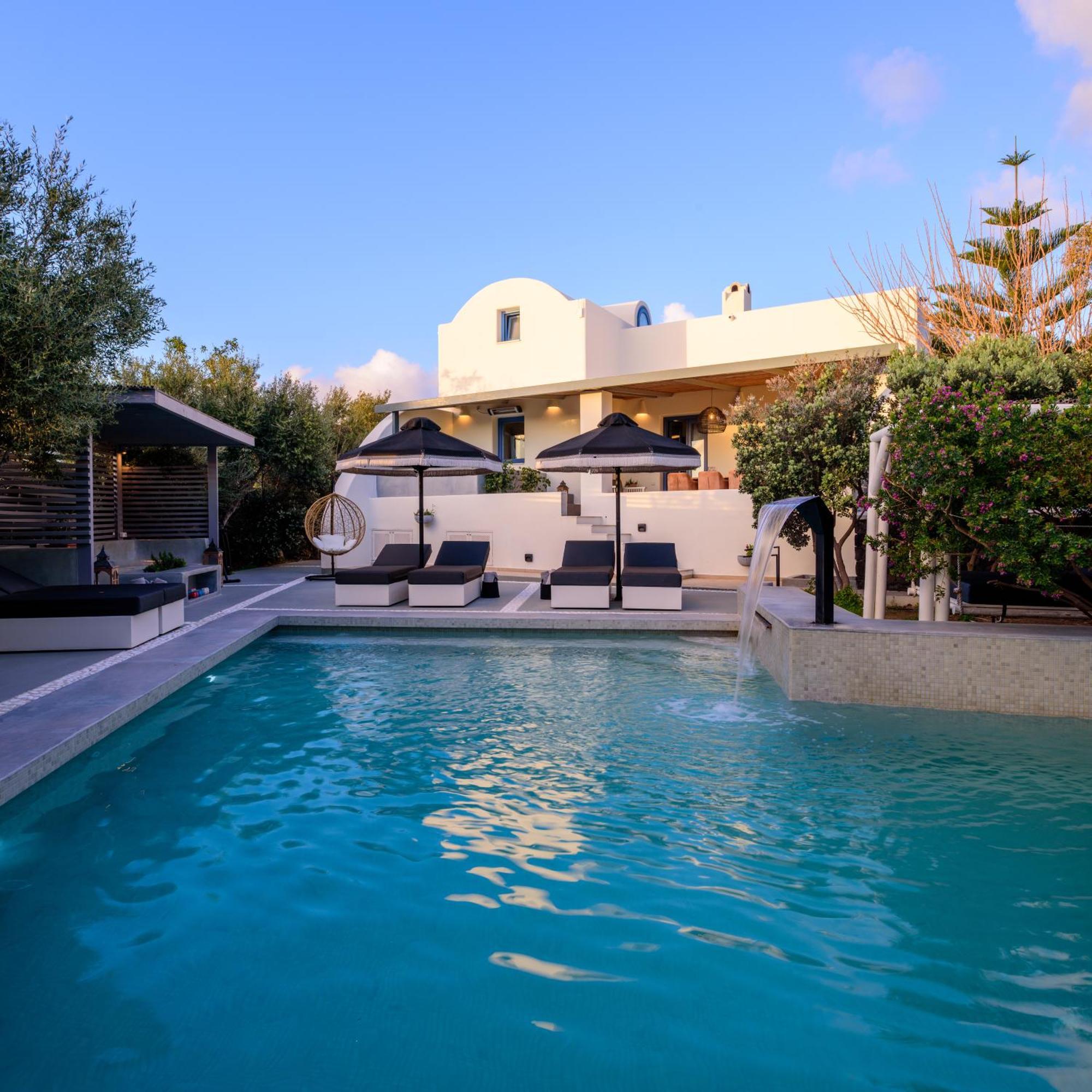 Ambeli Luxury Villa Megalochori  Exterior photo